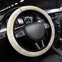 New Zealand Mount Taranaki Landscape Steering Wheel Cover Kokako Bird Polynesian Style LT05 Universal Fit Blue - Polynesian Pride