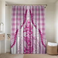 Aloha Hawaii Palaka Bathroom Set Pink Plumeria Lei - Polynesian Pride