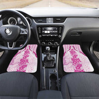 Aloha Hawaii Palaka Car Mats Pink Plumeria Lei - Polynesian Pride