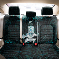 New Zealand Maori Taiaha Back Car Seat Cover Tiki Warrior Paua Shell LT05 - Polynesian Pride