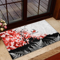 Kei Wareware Tatou New Zealand ANZAC Day Rubber Doormat Lest We Forget LT05 - Polynesian Pride