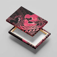 Alofa Samoa Valentine Red Canvas Wall Art Love Is The Greatest Thing LT05 - Polynesian Pride