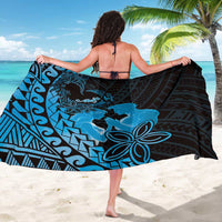 Alofa Samoa Valentine Blue Sarong Love Is The Greatest Thing