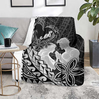 Alofa Samoa Valentine Black Blanket Love Is The Greatest Thing