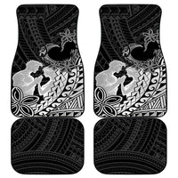 Alofa Samoa Valentine Black Car Mats Love Is The Greatest Thing LT05 - Polynesian Pride