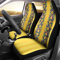 Aloha Hawaii Mardi Gras Car Seat Cover Gold Style