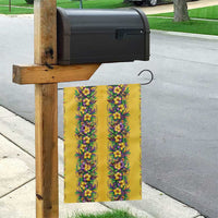 Aloha Hawaii Mardi Gras Garden Flag Gold Style