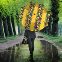 Aloha Hawaii Mardi Gras Umbrella Gold Style LT05 - Polynesian Pride