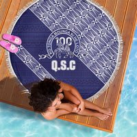 Tonga Queen Salote College Beach Blanket 100 Years Anniversary Navy Color