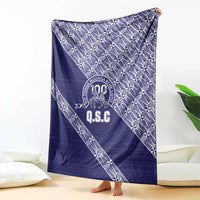 Tonga Queen Salote College Blanket 100 Years Anniversary Navy Color