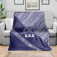 Tonga Queen Salote College Blanket 100 Years Anniversary Navy Color
