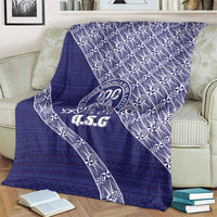 Tonga Queen Salote College Blanket 100 Years Anniversary Navy Color