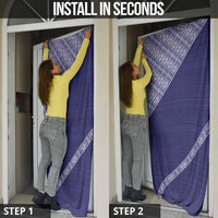 Tonga Queen Salote College Door Cover 100 Years Anniversary Navy Color