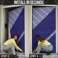 Tonga Queen Salote College Door Cover 100 Years Anniversary Navy Color