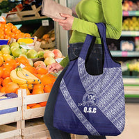 Tonga Queen Salote College Grocery Bag 100 Years Anniversary Navy Color