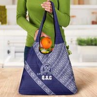 Tonga Queen Salote College Grocery Bag 100 Years Anniversary Navy Color