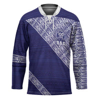 Tonga Queen Salote College Hockey Jersey 100 Years Anniversary Navy Color