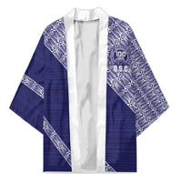 Tonga Queen Salote College Kimono 100 Years Anniversary Navy Color