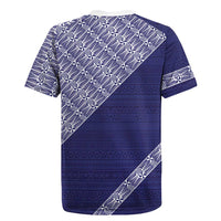 Tonga Queen Salote College Rugby Jersey 100 Years Anniversary Navy Color