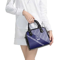 Tonga Queen Salote College Shoulder Handbag 100 Years Anniversary Navy Color