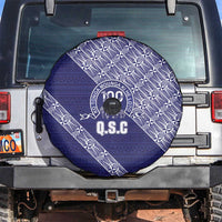 Tonga Queen Salote College Spare Tire Cover 100 Years Anniversary Navy Color