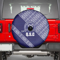 Tonga Queen Salote College Spare Tire Cover 100 Years Anniversary Navy Color