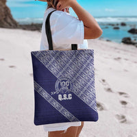 Tonga Queen Salote College Tote Bag 100 Years Anniversary Navy Color