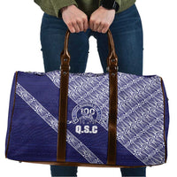 Tonga Queen Salote College Travel Bag 100 Years Anniversary Navy Color