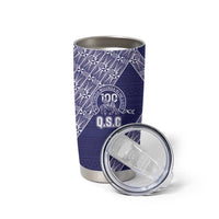 Tonga Queen Salote College Tumbler Cup 100 Years Anniversary Navy Color