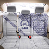 Tonga Queen Salote College Back Car Seat Cover 100 Years Anniversary White Color