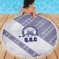 Tonga Queen Salote College Beach Blanket 100 Years Anniversary White Color