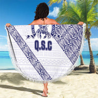 Tonga Queen Salote College Beach Blanket 100 Years Anniversary White Color