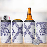 Tonga Queen Salote College 4 in 1 Can Cooler Tumbler 100 Years Anniversary White Color