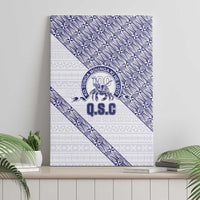 Tonga Queen Salote College Canvas Wall Art 100 Years Anniversary White Color