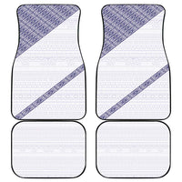 Tonga Queen Salote College Car Mats 100 Years Anniversary White Color