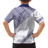 Tonga Queen Salote College Family Matching Puletasi and Hawaiian Shirt 100 Years Anniversary White Color