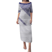 Tonga Queen Salote College Family Matching Puletasi and Hawaiian Shirt 100 Years Anniversary White Color