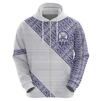 Tonga Queen Salote College Hoodie 100 Years Anniversary White Color