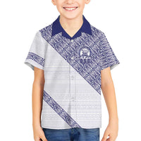 Tonga Queen Salote College Kid Hawaiian Shirt 100 Years Anniversary White Color