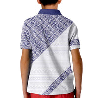 Tonga Queen Salote College Kid Polo Shirt 100 Years Anniversary White Color