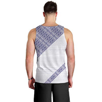 Tonga Queen Salote College Men Tank Top 100 Years Anniversary White Color