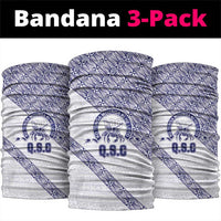 Tonga Queen Salote College Neck Gaiter 100 Years Anniversary White Color