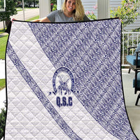 Tonga Queen Salote College Quilt 100 Years Anniversary White Color