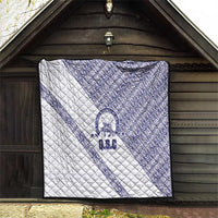 Tonga Queen Salote College Quilt 100 Years Anniversary White Color