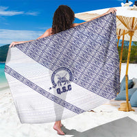 Tonga Queen Salote College Sarong 100 Years Anniversary White Color