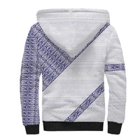 Tonga Queen Salote College Sherpa Hoodie 100 Years Anniversary White Color