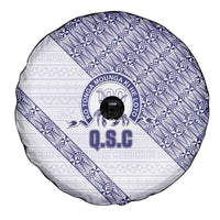 Tonga Queen Salote College Spare Tire Cover 100 Years Anniversary White Color
