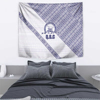 Tonga Queen Salote College Tapestry 100 Years Anniversary White Color