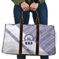 Tonga Queen Salote College Travel Bag 100 Years Anniversary White Color