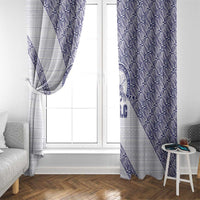 Tonga Queen Salote College Window Curtain 100 Years Anniversary White Color